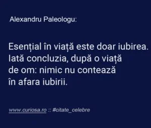 citate iubire esential viata