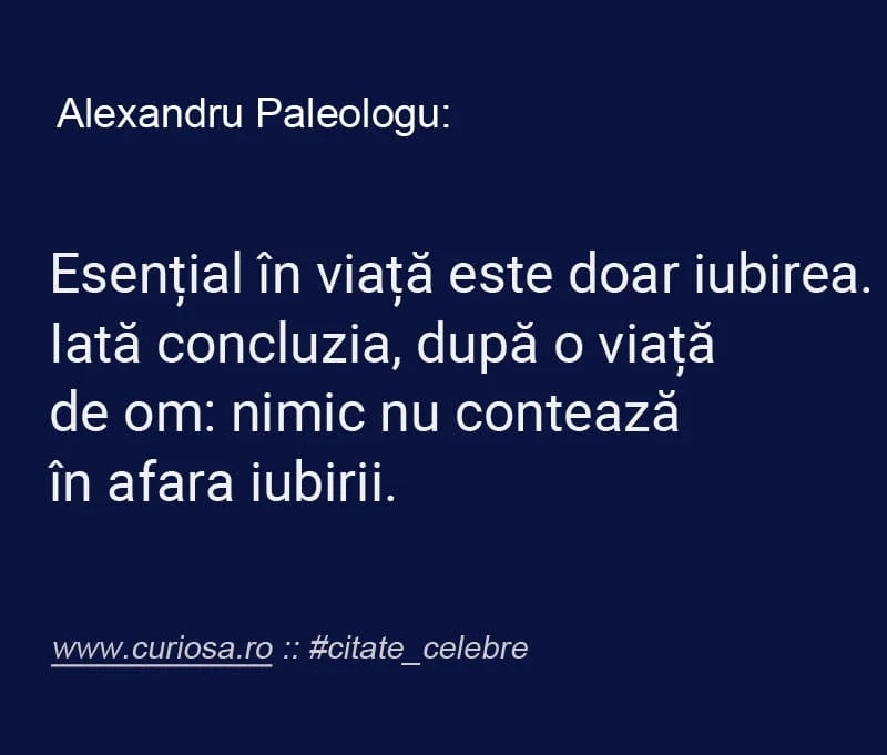 citate iubire esential viata