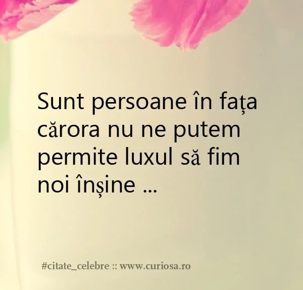 citat sa fim noi insine