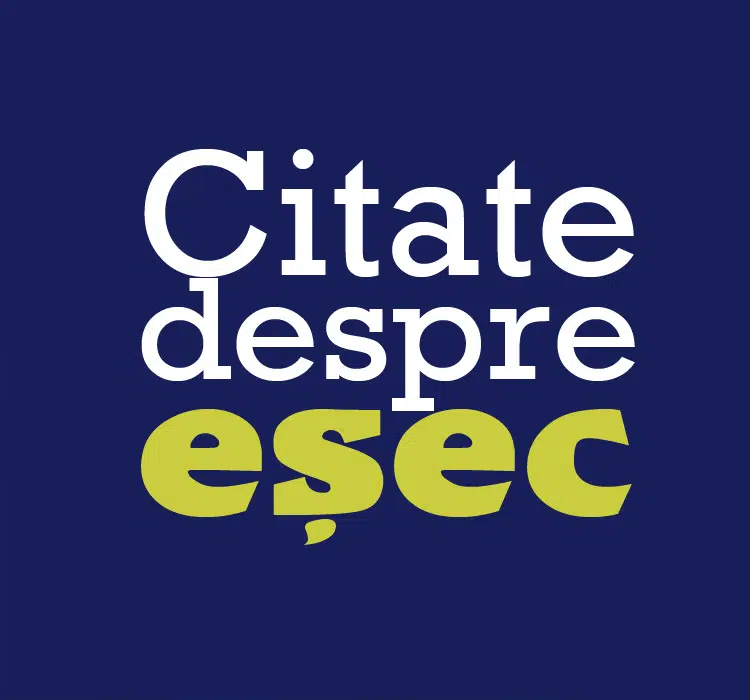citate despre esec