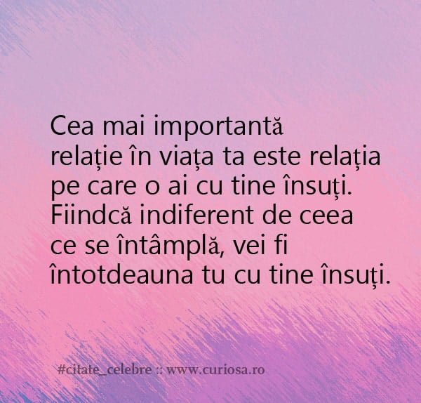 citate fii tu insuti 
