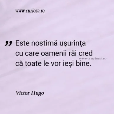 citate oameni rai victor hugo