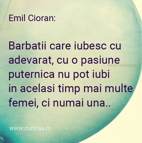 iubire citat din cioran