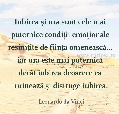 citat despre iubire si ura