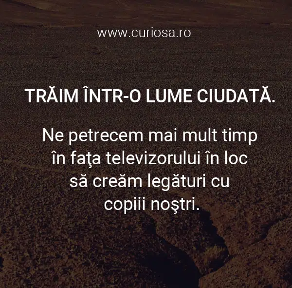 citate despre lumea in care traim