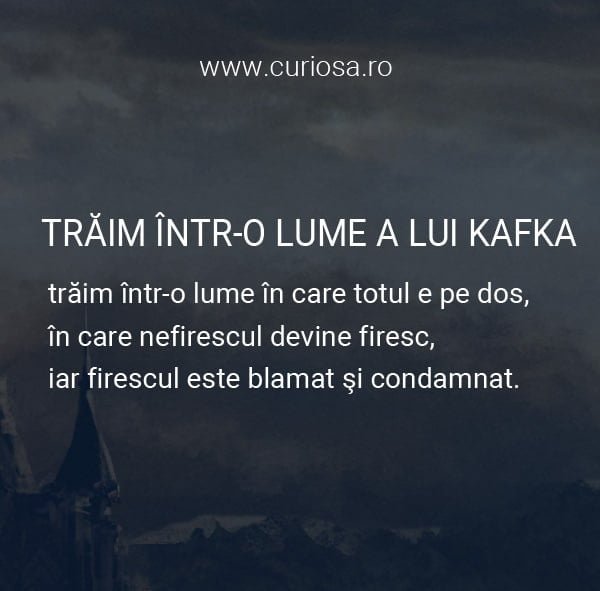 traim intr-o lume in care totul e pe dos