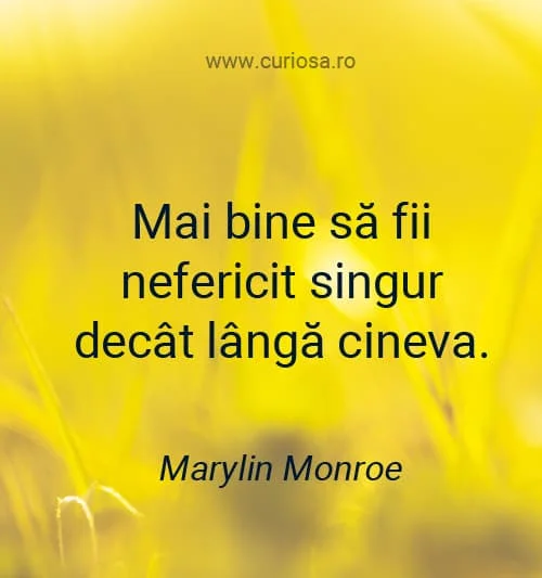 mai-bine-nefericit-singur decat langa cineva 