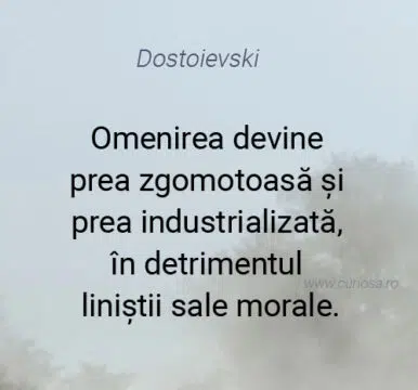 citat dostoievski despre omenire morala