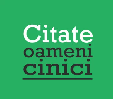 citate oameni cinici si cinism