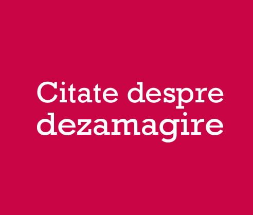 citate despre dezamagire