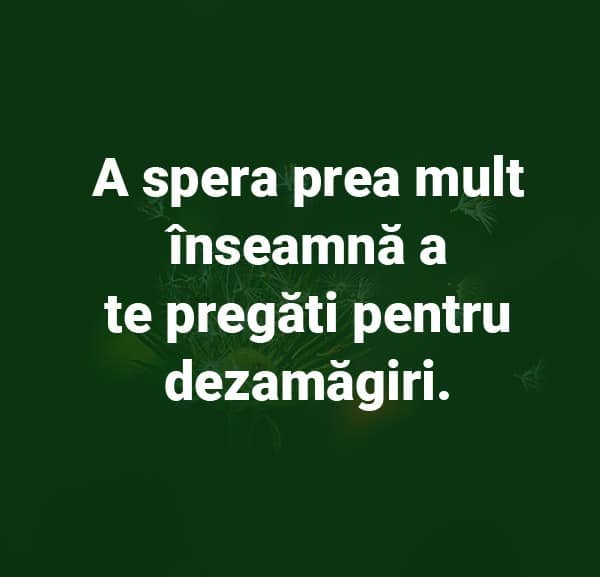 citate despre dezamagiri
